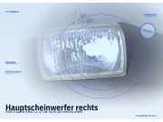Hauptscheinwerfer rechts FORD Fiesta II (FBD)