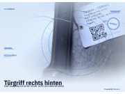 Türgriff rechts hinten FIAT Uno (146)