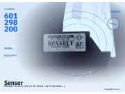 Sensor RENAULT Scenic II (JM) 601298200