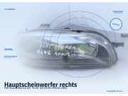 Hauptscheinwerfer rechts FIAT Marea (185)