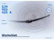 Wischerblatt VW Touran (1T1, 1T2) 5J9955425A