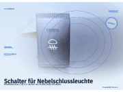 Schalter für Nebelschlussleuchte HYUNDAI Getz (TB)
