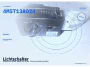 Lichtschalter FORD Focus (DAW, DBW) 4M5T13A024