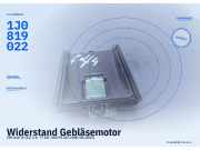 Widerstand Gebläsemotor VW Golf IV (1J) 1J0819022