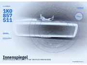 Innenspiegel SKODA Octavia II Kombi (1Z) 1K0857511