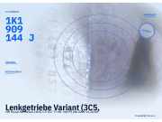 Lenkgetriebe Variant (3C5, VW Passat B6 Variant (3C5) 1.9 TDI 77 kW (08.2005–11.2010) 1K1909144J