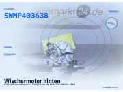Wischermotor hinten NISSAN Primera Hatchback (P10) SWMP403638