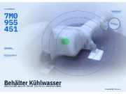 Behälter Kühlwasser AUDI A4 (8E, B6) 7M0955451