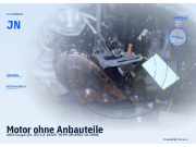 Motor ohne Anbauteile AUDI Coupe (81, 85) JN