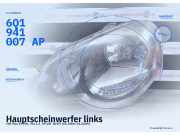 Hauptscheinwerfer links VW Polo IV (9N, 9A) 6Q1941007AP