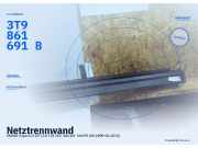 Netztrennwand SKODA Superb II (3T) 3T9861691B
