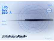 Heckklappendämpfer VW Golf III (1H) 1H6827550A