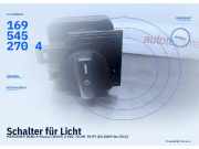 Schalter für Licht MERCEDES-BENZ A-Klasse (W169) 1695452704