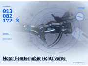 Motor Fensterheber rechts vorne MERCEDES-BENZ CLK (C208) 0130821723