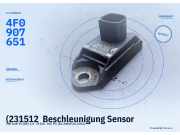 (231512 Beschleunigung Sensor VW Golf VI (5K) 4F0907651) 4F0907651