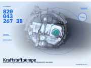 Kraftstoffpumpe RENAULT Kangoo I Rapid (FC) 8200432673B