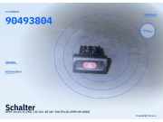 Schalter OPEL Vectra B (J96) 90493804