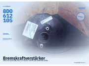 Bremskraftverstärker AUDI A4 Avant (8D, B5) 8D0612105