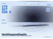 Heckklappendämpfer VW Touran (1T1, 1T2) 1T0827550E