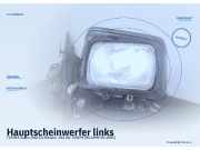 Hauptscheinwerfer links TOYOTA Supra (A8)