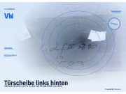 Türscheibe links hinten VW Golf II (19E) VW