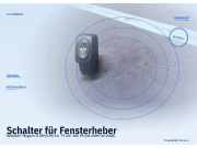 Schalter für Fensterheber RENAULT Megane II (BM)