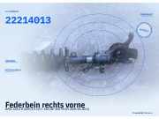 Federbein rechts vorne OPEL Zafira B (A05) 22214013