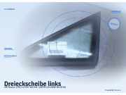 Dreieckscheibe links VW Sharan (7M)