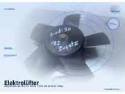 Elektrolüfter AUDI 80 (81, 85, B2)