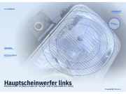 Hauptscheinwerfer links MAZDA 323 F IV (BG)