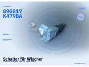Schalter für Wischer FORD Scorpio I (GAE, GGE) 89GG17K479BA