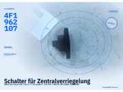 Schalter für Zentralverriegelung AUDI A6 Avant (4F) 4F1962107