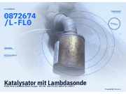 Katalysator mit Lambdasonde MINI Mini Cabriolet (R52) 18407523410 0872674/L-FL0