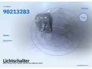Lichtschalter OPEL Vectra A 90213283