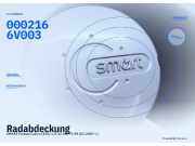 Radabdeckung SMART Fortwo Cabrio (451) 0002166V003
