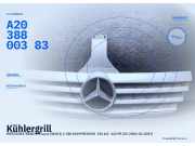 Kühlergrill MERCEDES-BENZ C-Klasse (W203) A2038800383