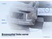 Bremssattel links vorne Mercedes-Benz A-Klasse (W168)