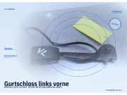 Gurtschloss links vorne MAZDA 2 (DY)