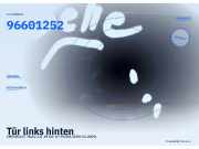 Tür links hinten CHEVROLET Matiz 96601252