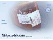 Blinker rechts vorne FORD Escort IV (GAF, ABFT, AFF)