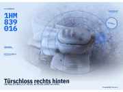 Türschloss rechts hinten VW Polo III (6N) 1HM839016