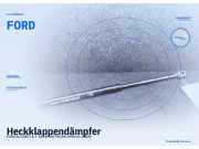 Heckklappendämpfer FORD Ka (RBT) FORD