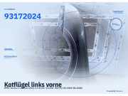 Kotflügel links vorne OPEL Vectra C Caravan (Z02) 93172024
