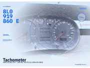 Tachometer AUDI A3 (8L) 8L0919860E