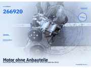 Motor ohne Anbauteile MERCEDES-BENZ A-Klasse (W169) 266920