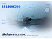 Wischermotor vorne TOYOTA Hilux VII Pick-up (N1, N2, N3) 851100K060
