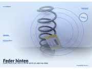 Feder hinten FORD Fiesta V (JH, JD)