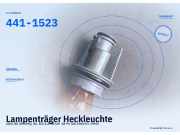 Lampenträger Heckleuchte AUDI 80 (89, 89Q, 8A, B3) 441-1523