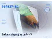 Außenspiegelglas rechts VW Golf VII (5G) 954537-81