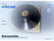 Bremsscheibe FIAT Croma (154) 478236D